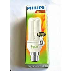 Philips Genie 14W (75 Watt equivalent) Energy Saver light bulbs BC Standard Bayonet